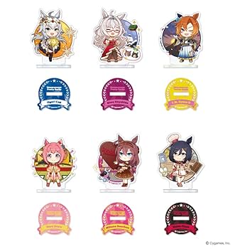 ウマ娘 アドマイヤベガ きゃらふぃーゆ アクリルスタンド 缶バッジ ウエハース BOX】【CyStore購入特典付き】ウマ娘 プリティーダービー きゃら